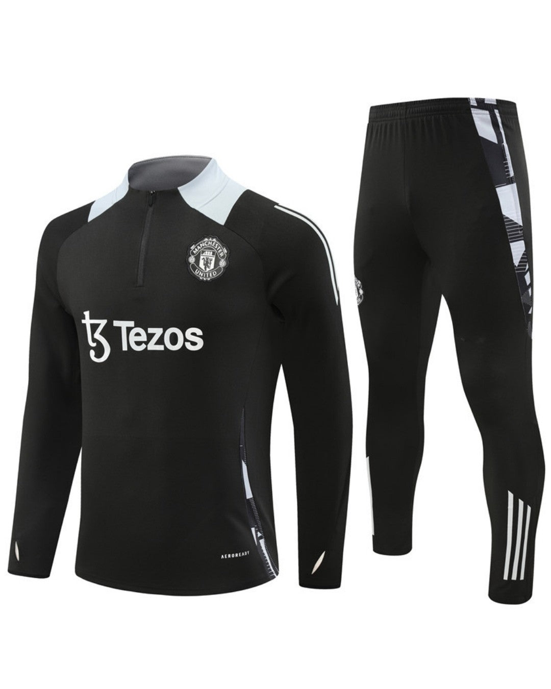 Manchester Utd Black/Gray Tracksuit The NB-Store