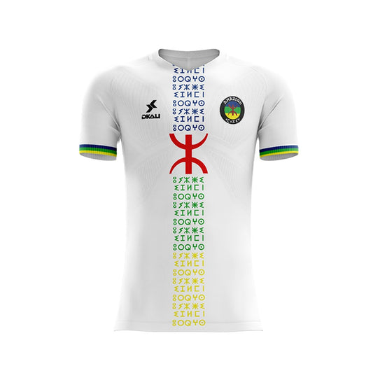 Dkali Amazigh voetbalshirt - White
