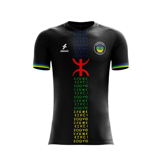Dkali Amazigh voetbalshirt - Black