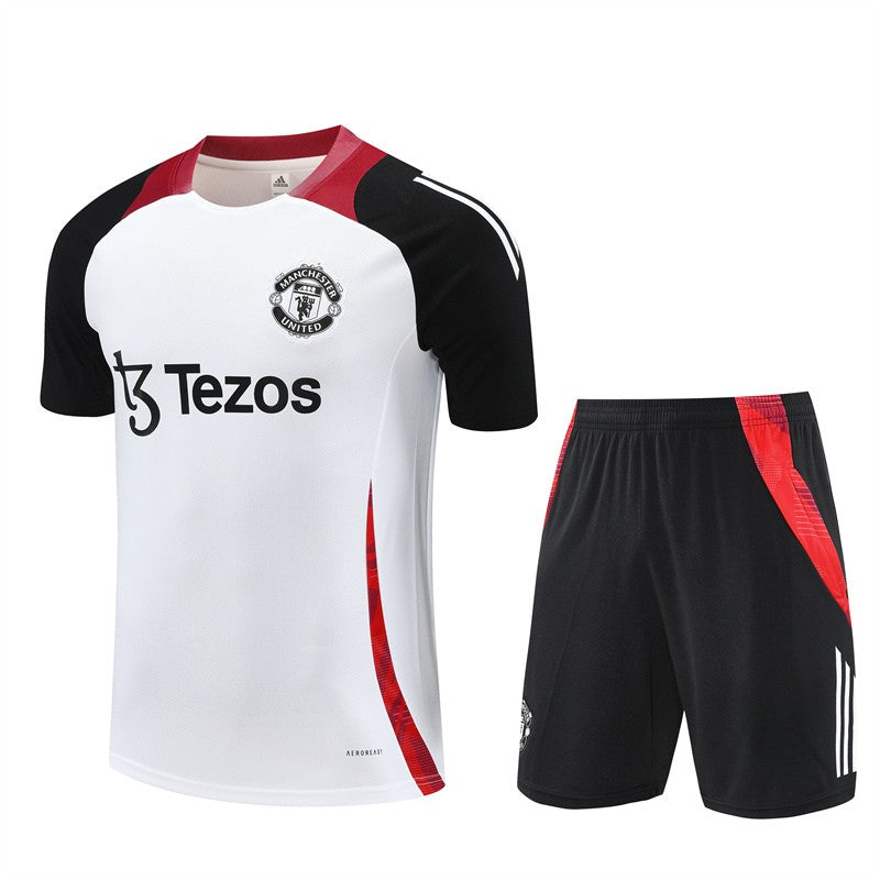 Manchester Utd White Trainingsset The NB-Store